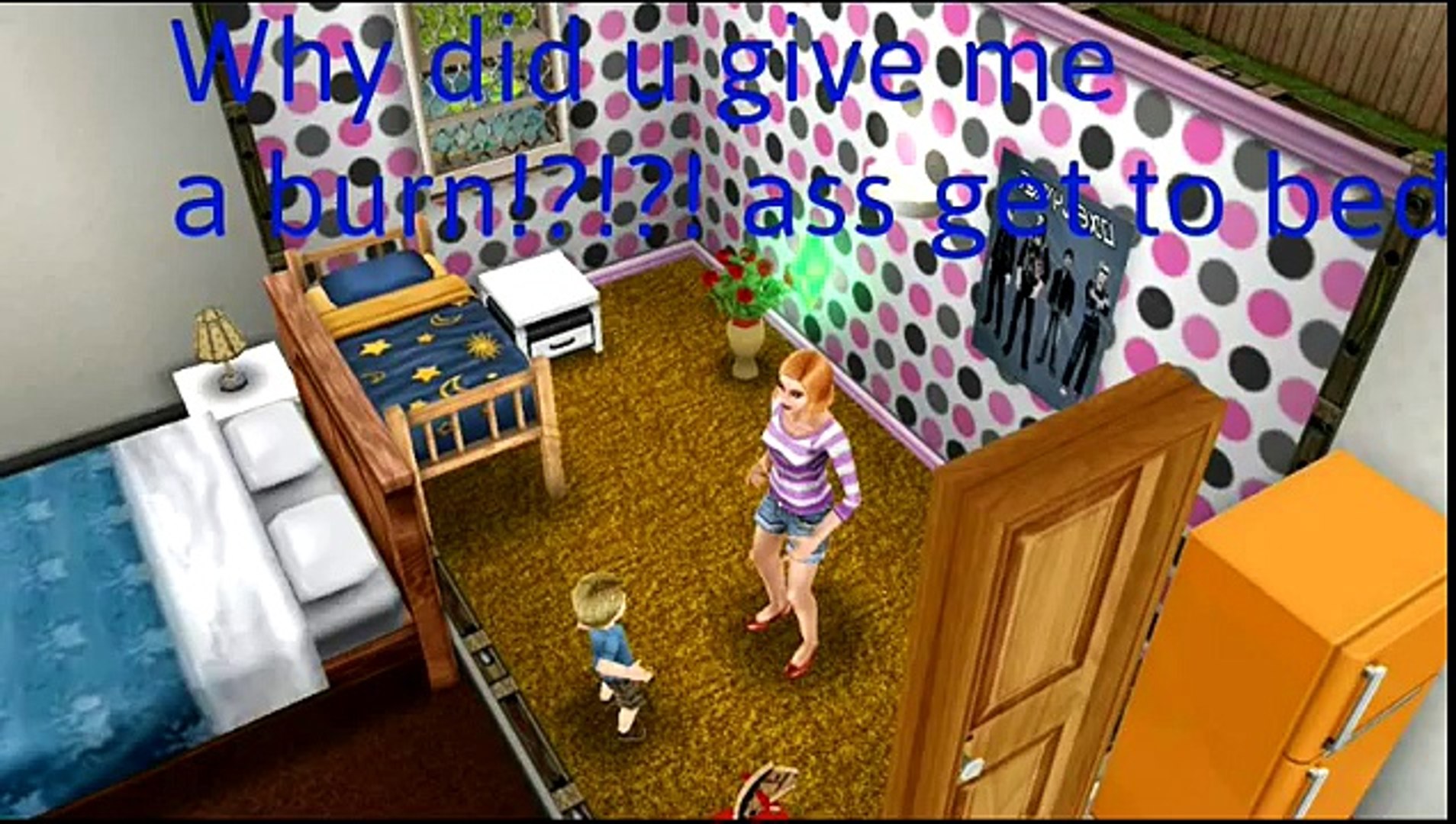 ⁣The Sims Freeplay- child abuse- Joshua