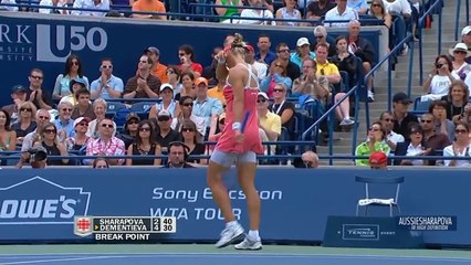 Dementieva vs Sharapova | 2009 Toronto Highlights