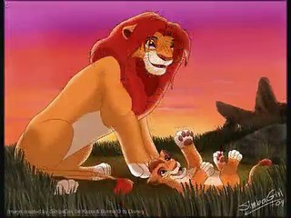 Lion king mothers and fathers