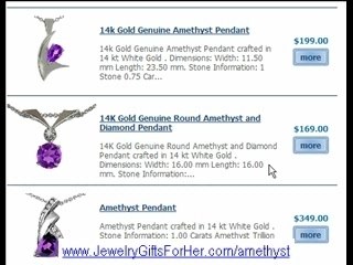 Charming Amethyst Pendants