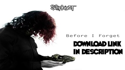 Slipknot - Before I Forget (Studio Acapella)