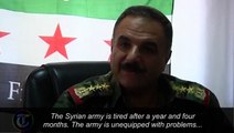 Syrian army is 'destroyed physically and mentally', says defected Brigadier General