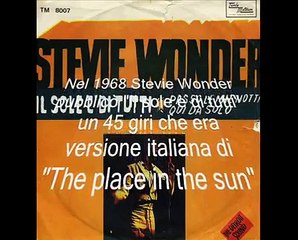 STEVIE WONDER IL SOLE E' DI TUTTI - PASSO LE MIE NOTTI QUI DA SOLO