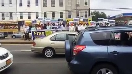 Protest against Akalis in toronto