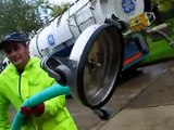 Pressure Cleaning Drives / Washing Concrete / Unique Vacuum Recovery.