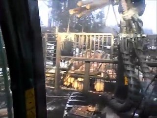 John Deere 1910E Loading (Inside)