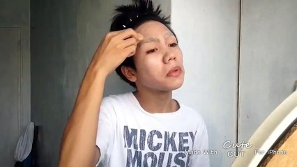 BOY TO GIRL MAKEUP TRANSFORMATION