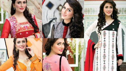 Aiza Khan Photoshoot for Amna Ilyas Eid Collection Pictures
