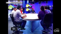 El detrás de camaras del debate transmitido por CNN en Español el dia 20/02/14 con Patricia Janiot 3