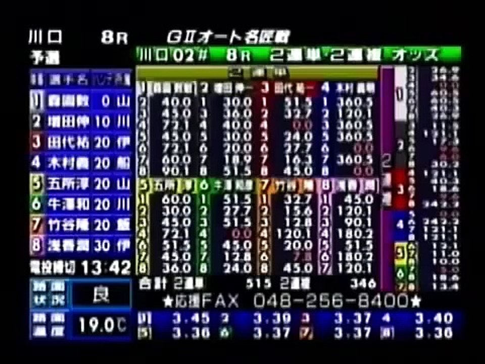 オートレース　2013年オート名匠戦　旧エンジン走行イベント