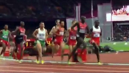 Taoufik Makhloufi Médaille d'or aux jeux olympique 2012