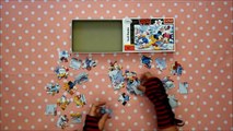 Mickey and Minnie Mouse Donalds and Daisy duck Ice skating jigsaw puzzle fun