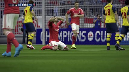 (thegamer) fifa 15 carriere arsenal match 7