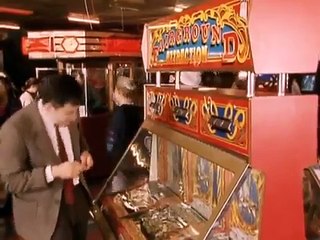 Mr Bean Working Over A Coin Machine- Very Funny Full Of Laughs