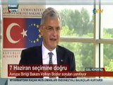 AB Bakanı Volkan Bozkır canlı yayında seçim süreci, AB hedefi gibi konularda soruları yanıtladı