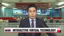 Korean scientists develop interactive virtual technology