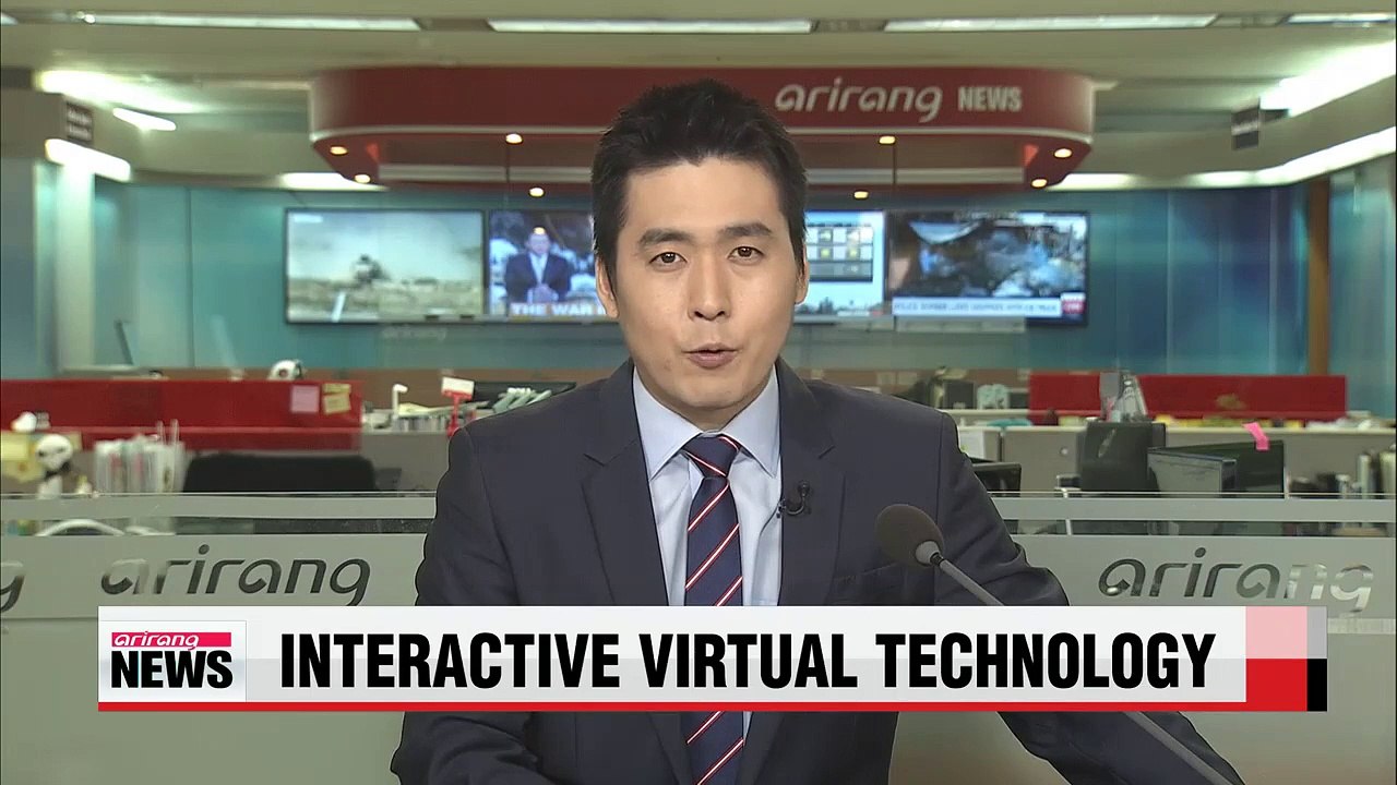 Korean scientists develop interactive virtual technology