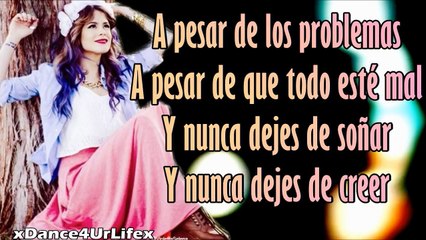 Martina Stoessel - Lucha Por Tus Sueños (Letra Completa)