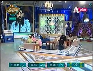 agha minhaj mohabbat hai ramzan 2015 a plus tv dukhiown ka sahara junaid iqbal