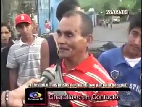 protesta en las brisas charallave