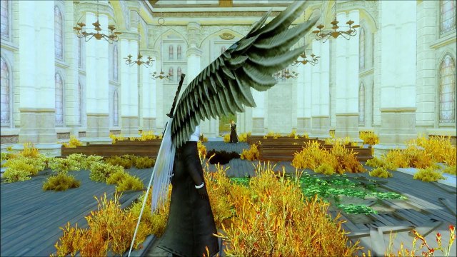 Skyrim AC Cloud Strife vs AC Sephiroth Final Fantasy 7 MOD