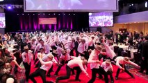 Chai Lifeline Fundraiser Flash Mob with 100 Dancers