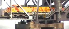 BNSF Coal Train Over Tennessee River & Into Decatur, Al