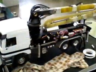 How to build a Schwing Concrete Pump Truck Model (1:16)