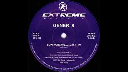 Gener 8 - Love Power (Japanese Mix) (A)