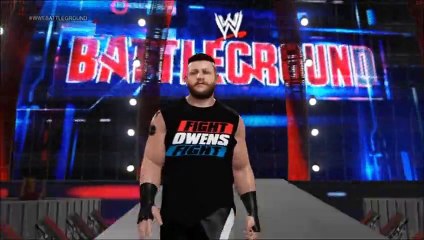 Battleground 2015 part 4 [John Cena vs Kevin Owens - 3 Stages of Hell]