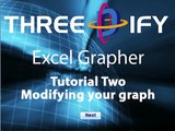 ThreeDify Excel Grapher Tutorial 2.1:  Modifying Your 3D Graph