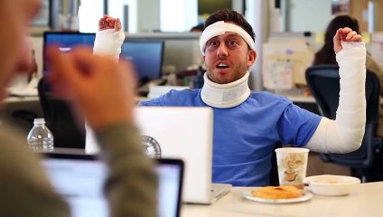 Jake and Amir  Full Body Cast