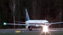 China Southern Airlines Boeing 757 Flights CZ6001/6002 landing takeoff UUEE