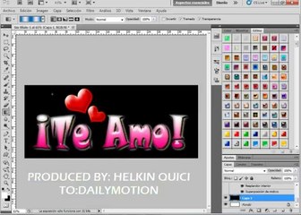 Photoshop como decorar letras.
