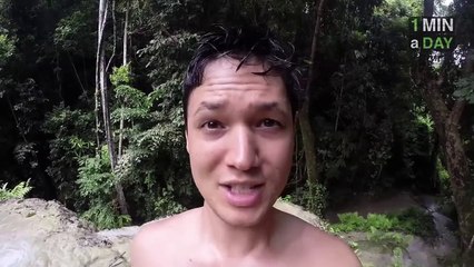 WALKING ON WATERFALLS!   1MINaDAY