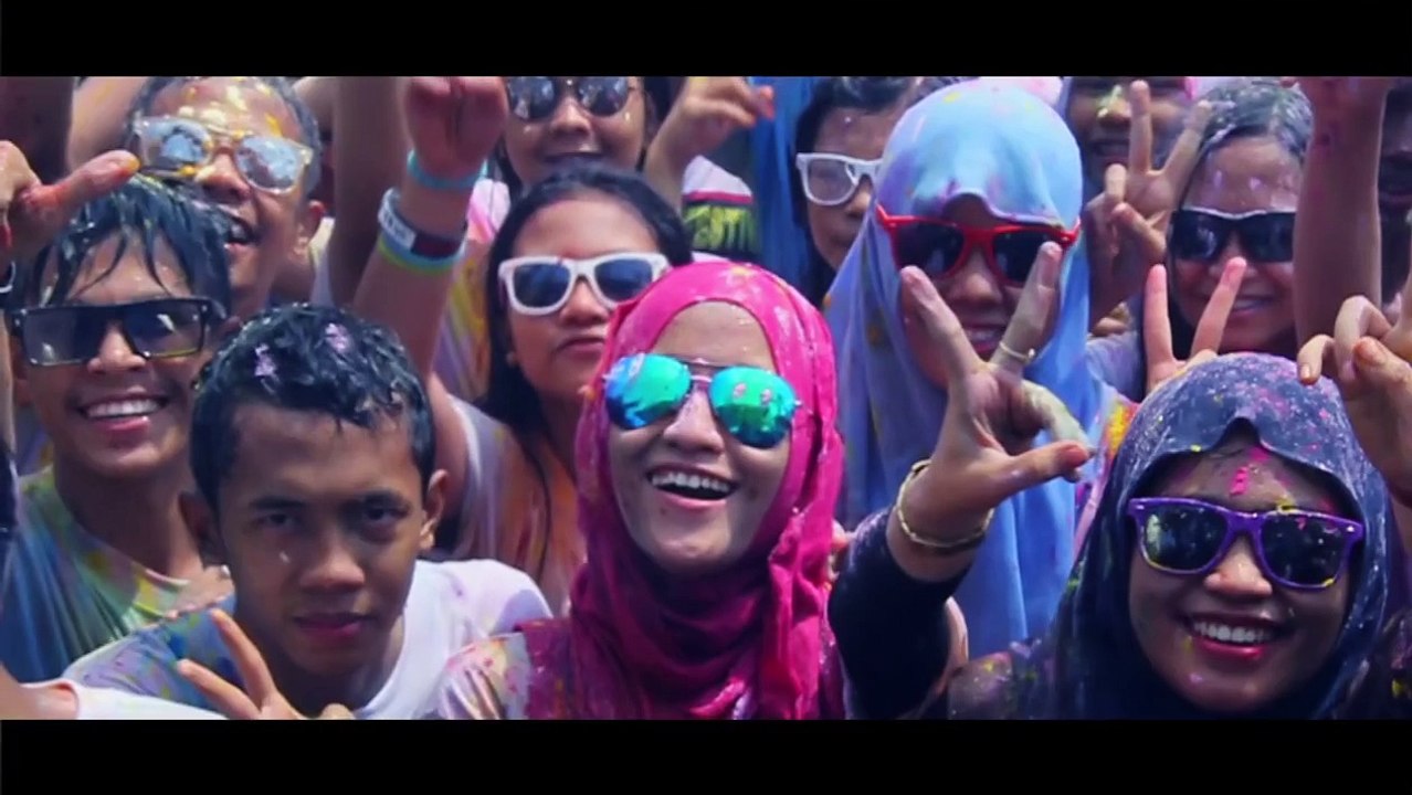 P.Joana at "Medan Color Run & DJ Festival 2015"