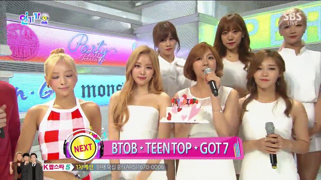 150719 GU HARA (구하라) - INTERVIEW + CHOCO CHIP COOKIES (초코칩쿠키)