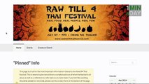 RawTill4 Thai Festival Information & Schedule (Website)