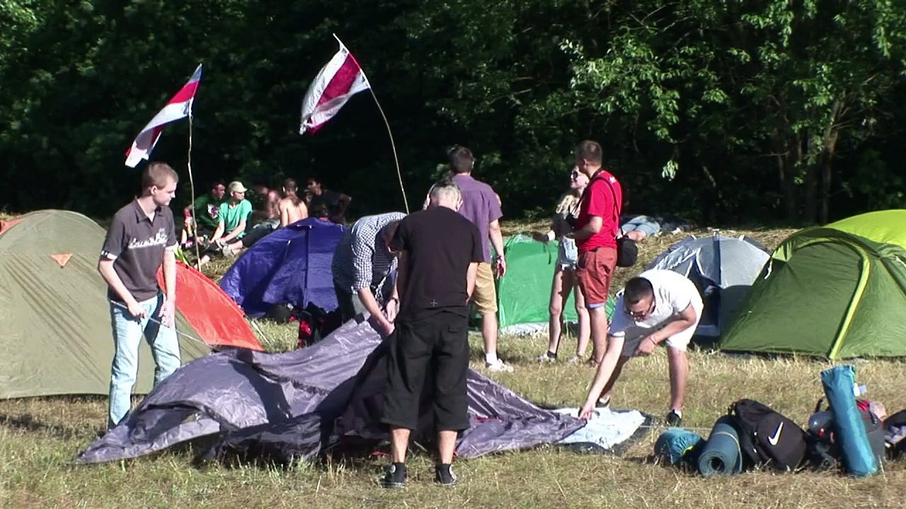 Un "Woodstock" bélarus en Pologne pour un Bélarus libre