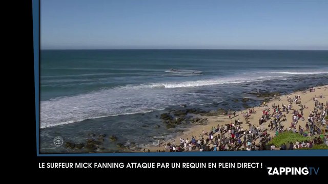 Un surfeur attaqué par un requin en plein direct lors d’une compétition !