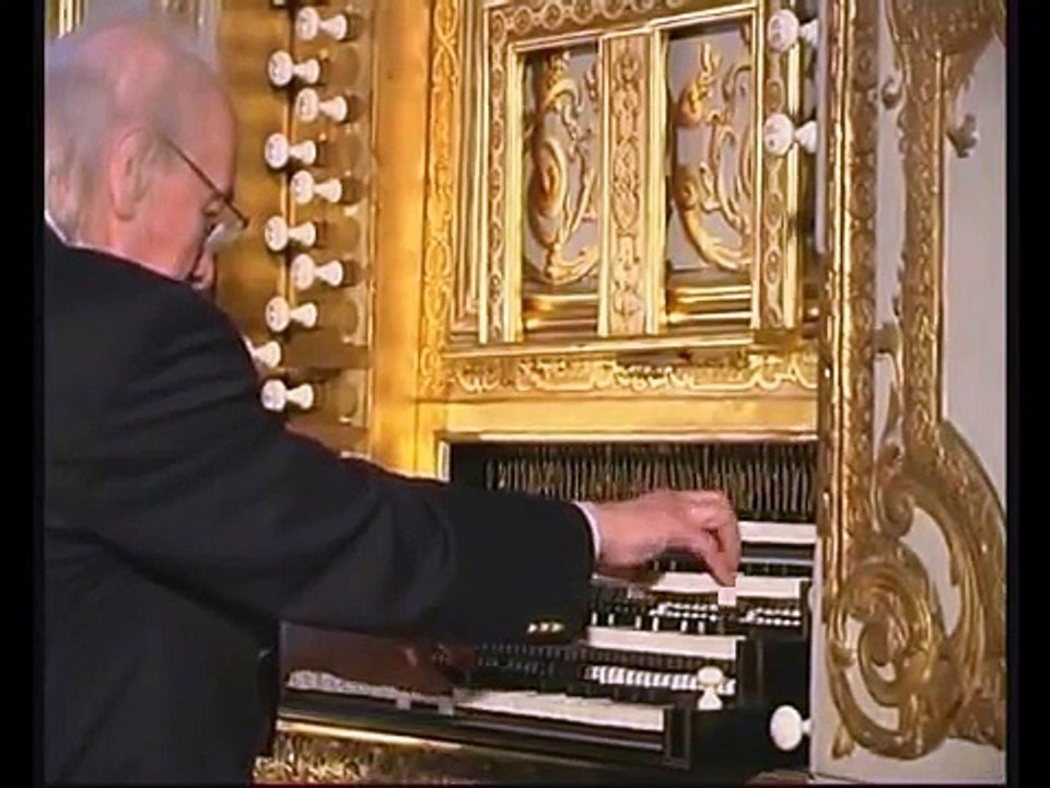 Michel Chapuis à l'orgue de la Chapelle Royale