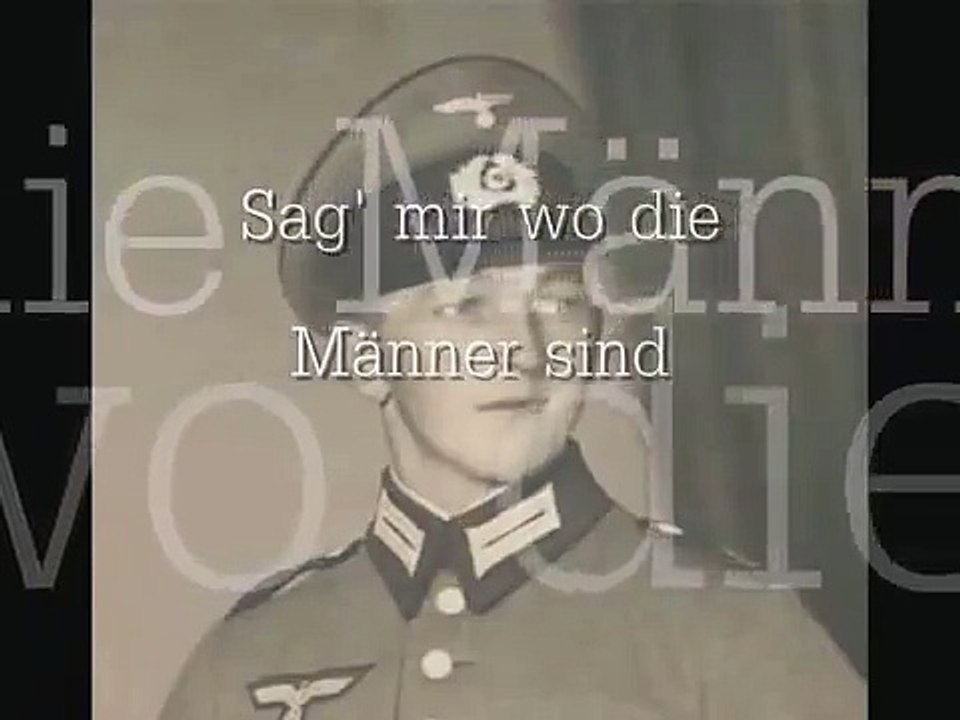 Sag mir wo die Blumen sind