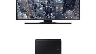 Check Samsung UN55JU6500 55-Inch TV with HW-J6500 Curved Soundbar Slide