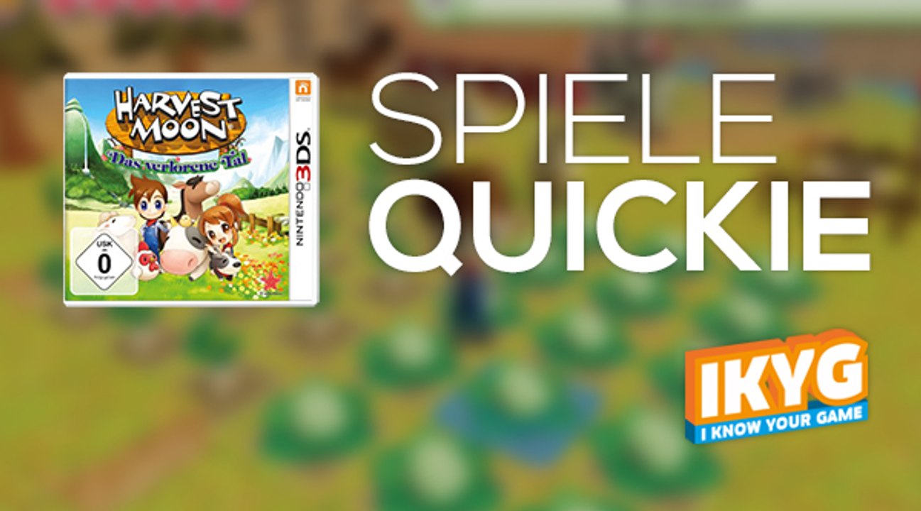 Der Spiele-Quickie - Harvest Moon: Das verlorene Tal