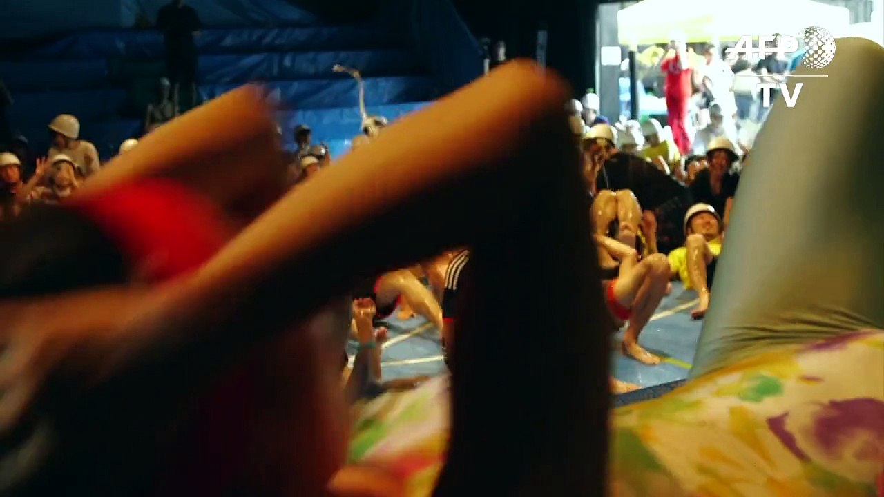 Schlüpfrige sache: "schmier-olympiade" in tokio