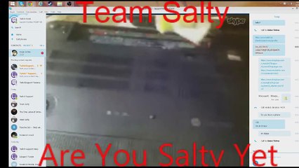 TWITCH RAID - Asian kid cooks laptop battery