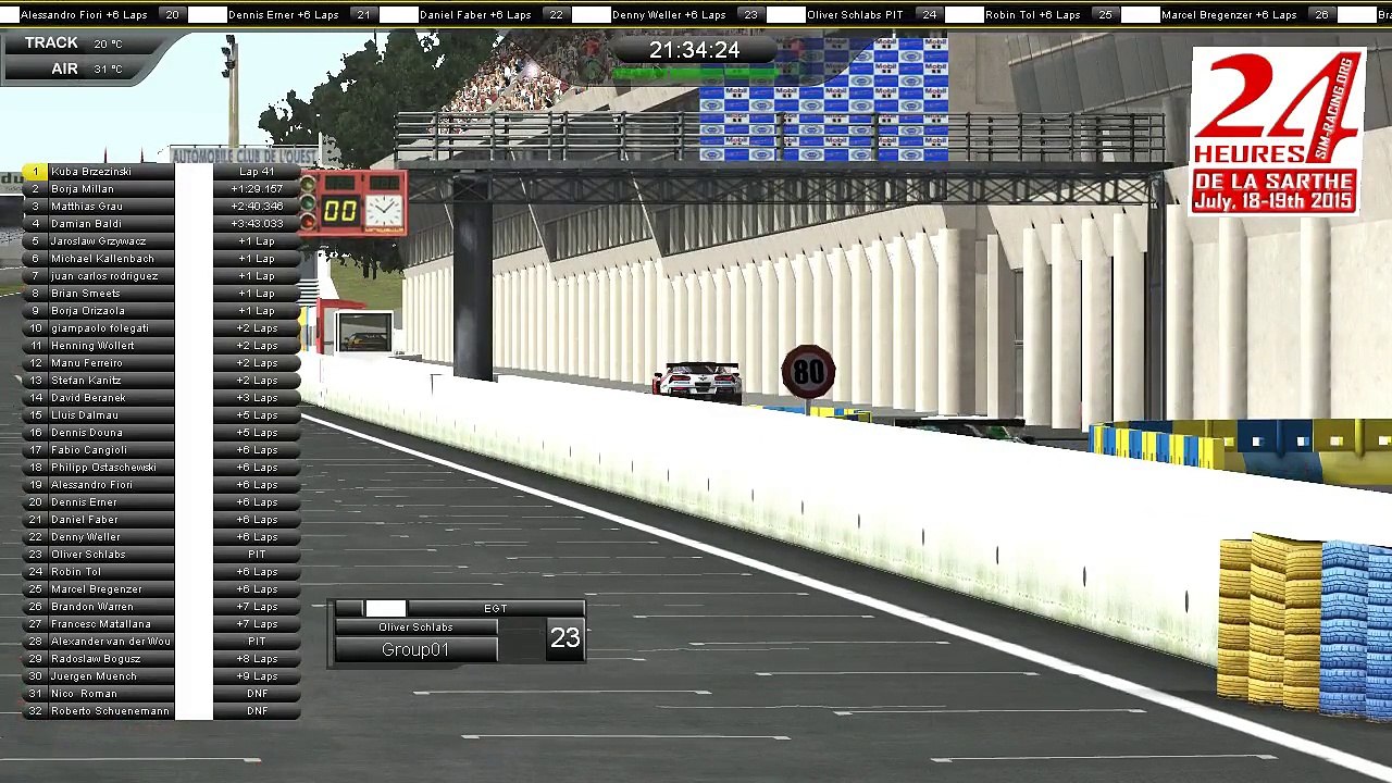 Part 02 - 24h de la Sarthe 2015