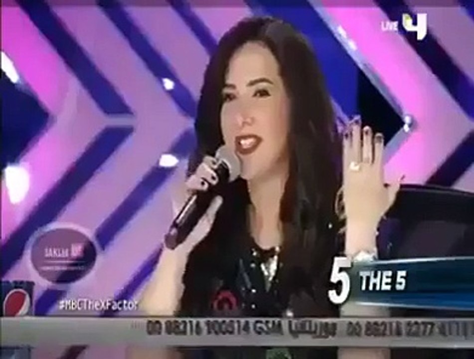 xfactor arab 2015  إليسا بتغزل و تقبِّل المشارك سعيد