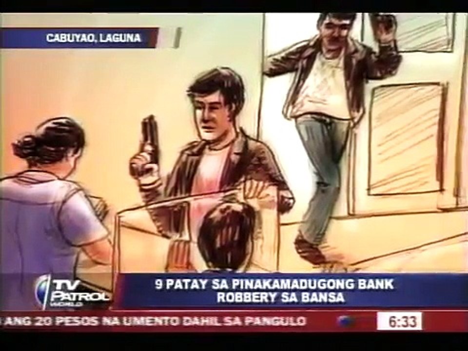 RCBC  HOLD-UP  Tv  Patrol