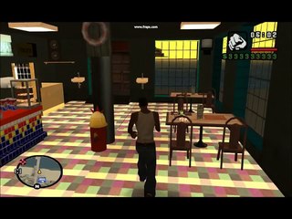 Gta San Andreas BTTF Mod ENB Series Restaurant-SaveHouse